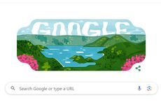 Google Doodle Danau Toba Hari Ini, Peringati Status Global Geopark UNESCO
