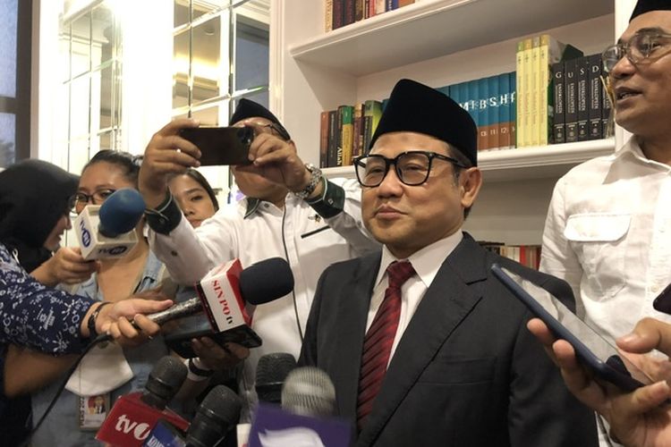 Ketua Umum PKB Muhaimin Iskandar ditemui di kantor DPP PKB, Senen, Jakarta, Jumat (4/8/2023). 
