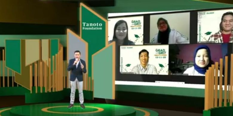 Tanoto Foundation menggelar lulusan program TELADAN dalam acara Virtual Graduation and Alumni Gathering 2020, Kamis (12/11/2020).
