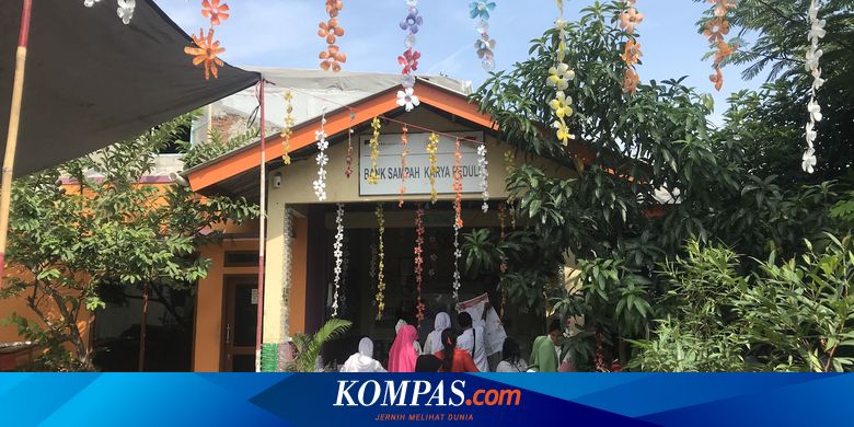  Hiasan  TPS di Jakarta  Utara Ini dari Barang Bekas