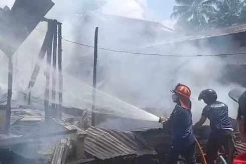 2 Rumah di Simalungun Sumut Hangus Terbakar, Diduga akibat Korsleting