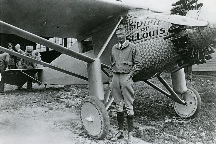 Charles A Lindbergh dan The Spirit of St Louis