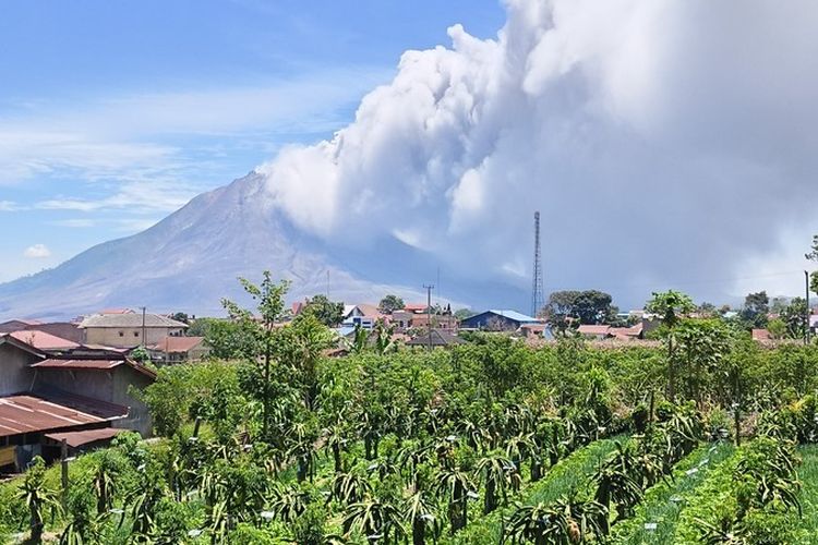 Bobby Imbau Waspada Erupsi Sinabung, Wisata Alam Berastagi Ditutup untuk Pengunjung