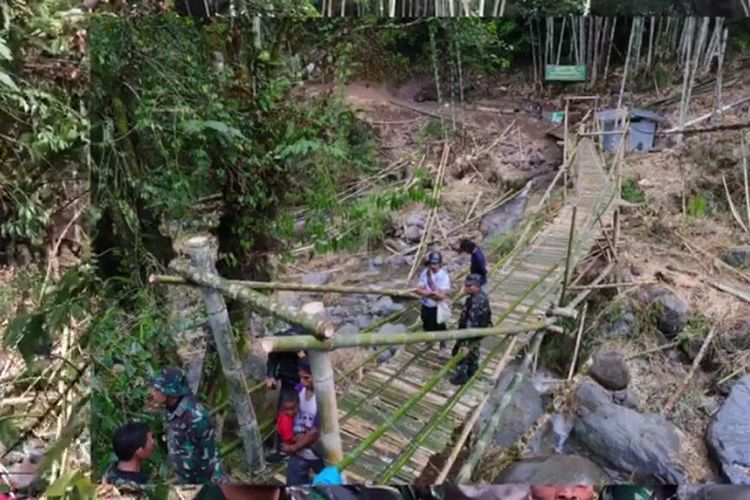 Seorang kakek bernama Samsul, selama 10 tahun mengikis gunung menggunakan linggis untuk membuat akses jalan di desanya yang berada di Dusun Benteng, Kelurahan Borongrappoa, Kecamatan Kindang, Kabupaten Bulukumba.