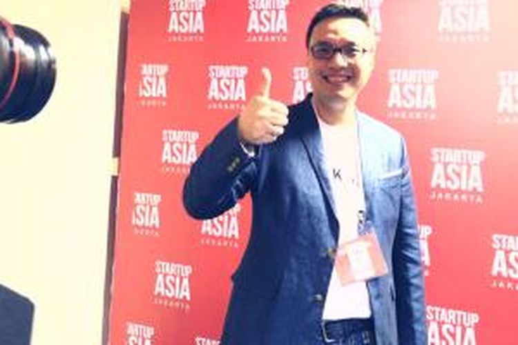 Andy Zain, Managing Director Mountain SEA Ventures saat ditemui di Startup Asia Jakarta 2014, Rabu (26/11/2014).