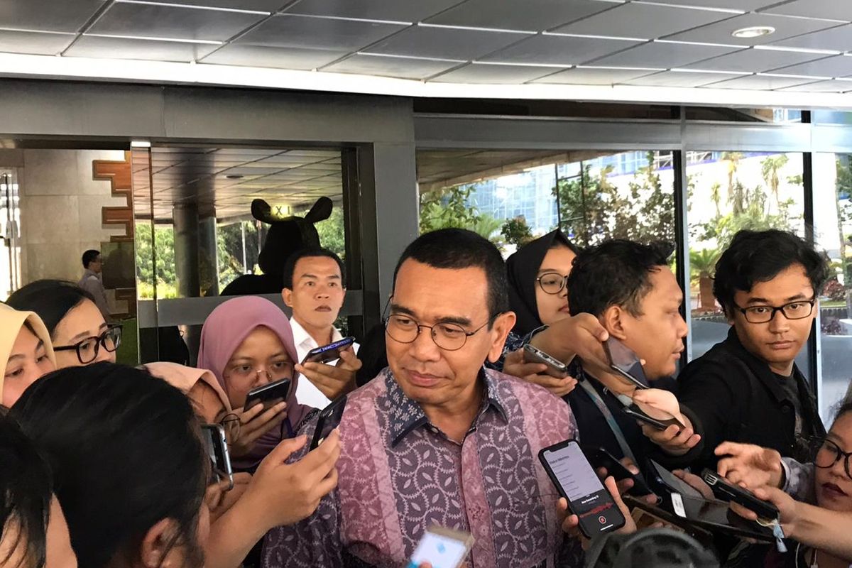 Staf Khusus Menteri BUMN Arya Sinulingga di Kementerian BUMN, Jakarta, Selasa (19/11/2019).