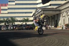 Sebelum MXGP, Freestyler Motor Dunia Beraksi di Semarang