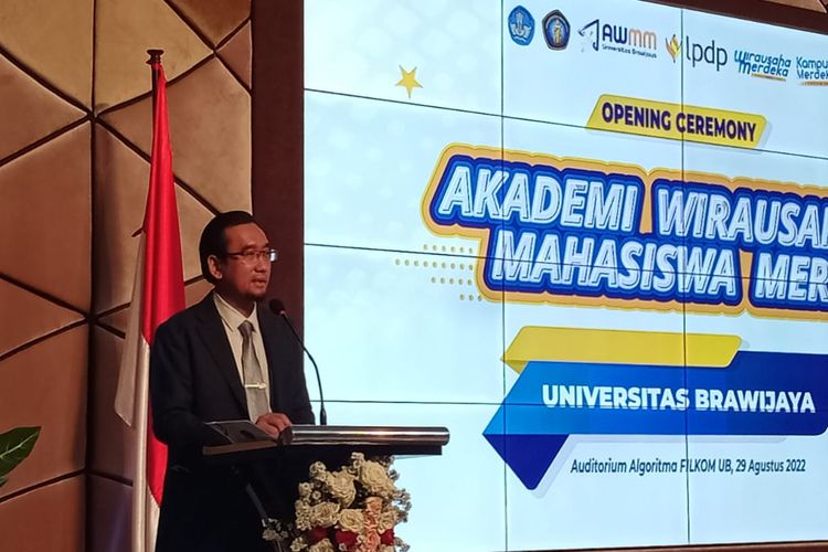 Pelaksanaan Akademi Wirausaha Mahasiswa Merdeka di Universitas Brawijaya Malang, Jawa Timur