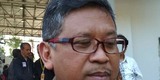Sekjen DPP PDI-P Hasto Kristiyanto di SMA Seminari Mertoyudan Kabupaten Magelang, Sabtu (30/6/2018).