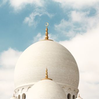 Ilustrasi masjid, wakaf produktif.