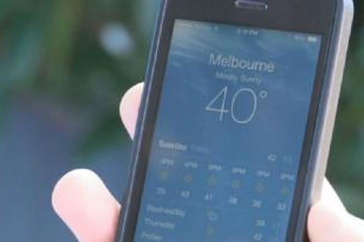 Suhu super panas di Australia membuat petenis bertumbangan, listrik padam dan bahkan ter meleleh.