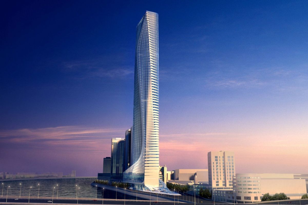 Nile Tower akan menjadi salah satu rancangan karya maestro Zaha Hadid.