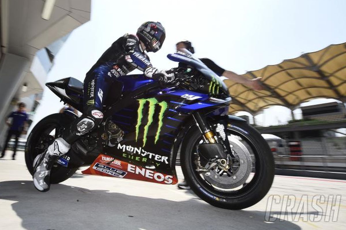Maverick Vinales tes pramusim MotoGP Sepang