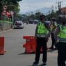 Sabtu Siang, Polisi Tutup Jalur Menuju Puncak dari Cianjur