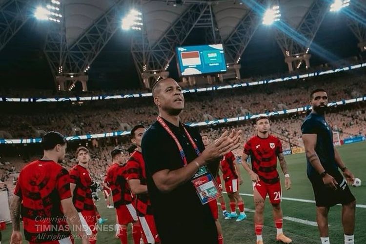 Pelatih timnas Indonesia, Patrick Kluivert asal Belanda.