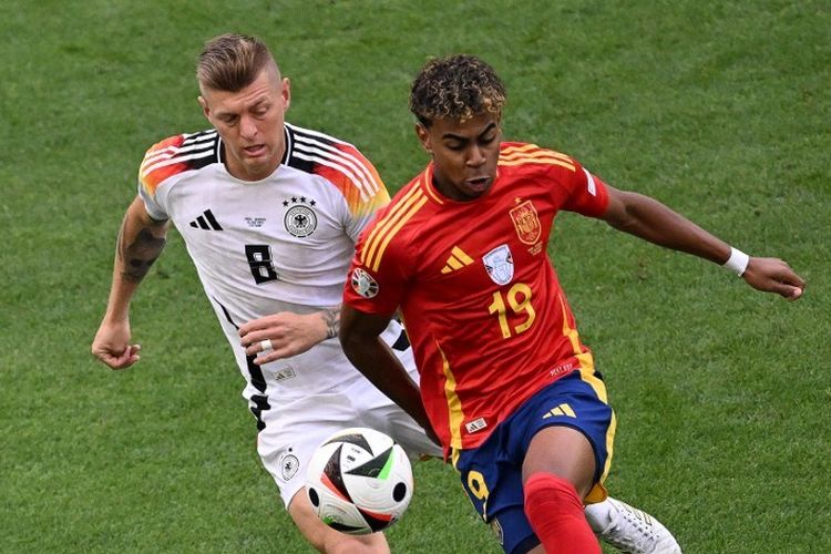 Babak I Spanyol Vs Jerman: Pedri Cedera, Skor Imbang 0-0
