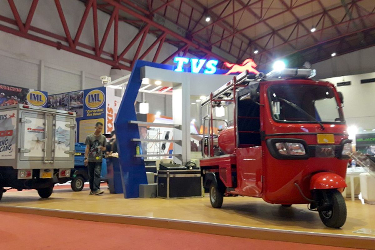 TVS Kargo tampil pertama kalinya untuk masyarakat Jakarta di Jakarta Fair Kemayoran (JFK 2017.