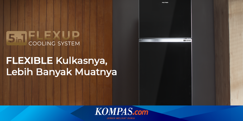 Cocok untuk Keluarga Besar, Ini 5 Keunggulan Kulkas Polytron FlexUp 5in1