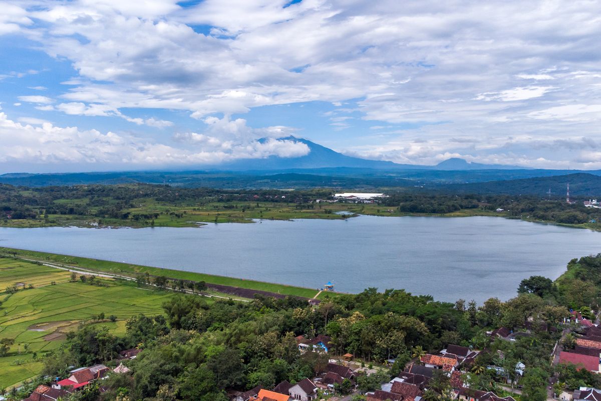 Waduk Bade Klego di Boyolali.