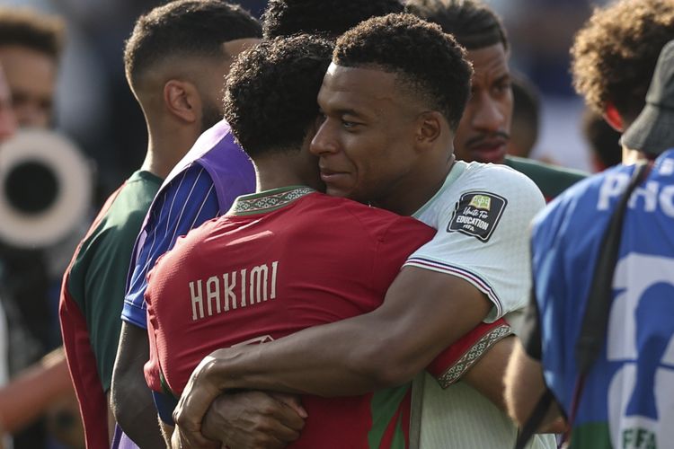 Kata Mbappe Usai Kesampingkan Persahabatan dengan Hakimi demi Perancis