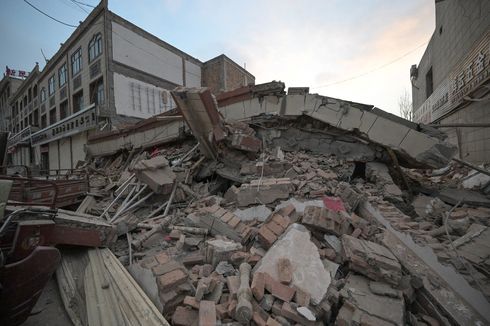 UPDATE Gempa China: 148 Orang Tewas, 139.000 Masih Mengungsi