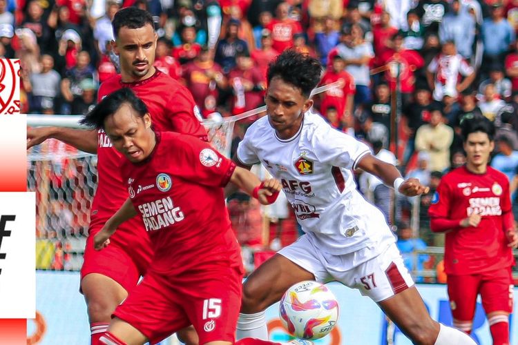 Hasil Semen Padang Vs Persik Kediri 1-1: Barito dan PSS Masih Punya Harapan
