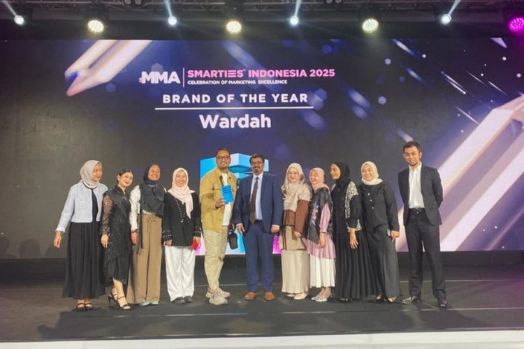 Salah satu brand kencatikan ParagonCorp, Wardah, kembali menorehkan prestasi dengan meraih penghargaan Brand of The Year pada ajang MMA Smarties Indonesia Awards 2025. 