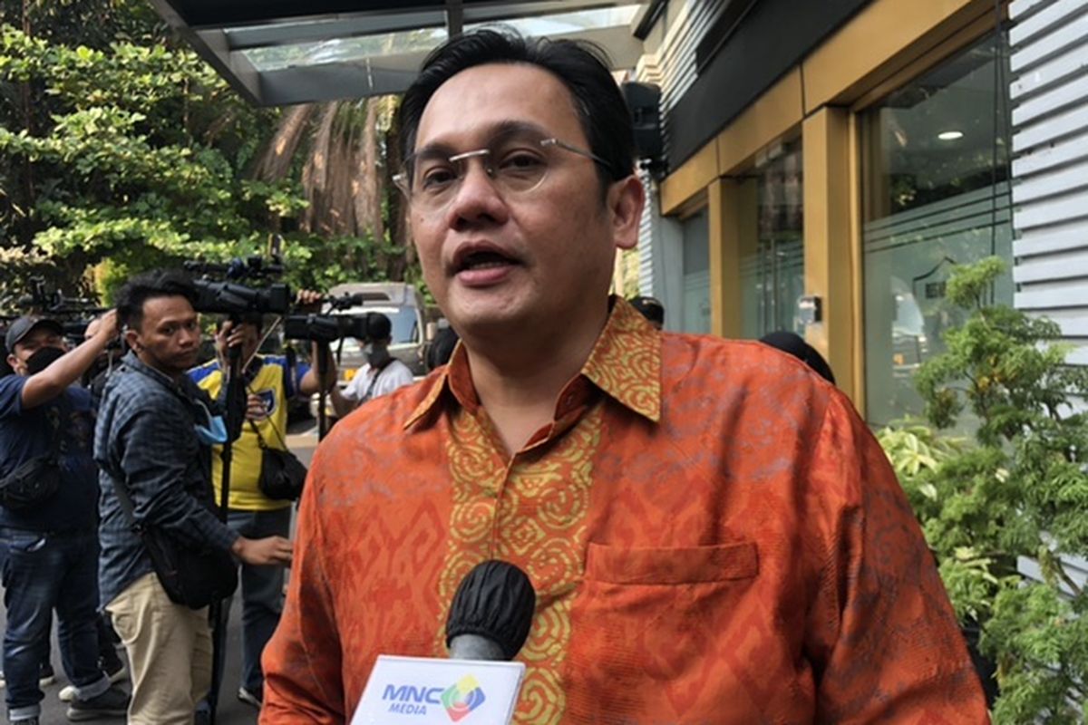 Farhat Abbas di Polda Metro Jaya, Jumat (27/5/2022).