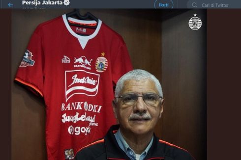 Resmi, Edson Araujo Tavares Jadi Pelatih Baru Persija Jakarta