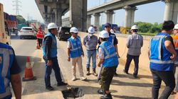 Ada Perbaikan di Tol Japek Km 28, Contraflow Diberlakukan