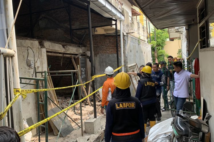 Detik-detik Insiden Ledakan Elpiji di Surabaya, 5 Rumah Rusak dan 2 Lansia Terluka