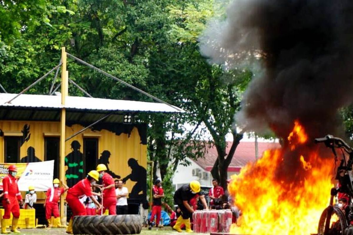 Unit Manager Communication Relation and CSR Pertamina Regional Sumbagut Taufikurachman mengatakan, pihaknya menjadikan budaya K3 sebagai prinsip fundamental. Dalam bekerja, mereka selalu mengutamakan HSSE, menguasai diri dan lingkungan kerja sehingga kecelakaan kerja dapat dicegah, Kamis (25/2/2021)