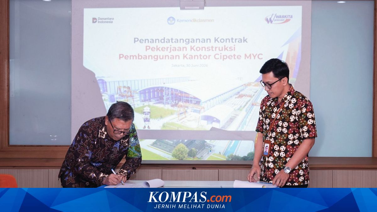 WSBP Garap Kantor Baru Kemendikdasmen, Bangunan 6 Lantai Beton Pracetak