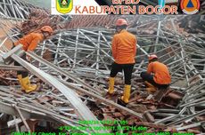 Atap Sekolah di Bogor Ambruk Diterpa Hujan Deras, 7 Siswa Jadi Korban