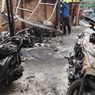 10 Motor di Parkiran Rumah Kos di Semarang Hangus Terbakar, Diduga Korsleting