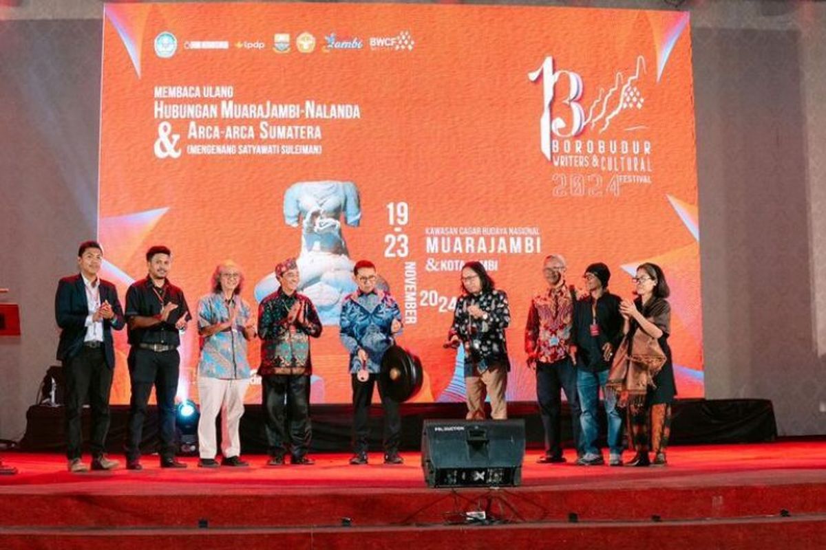 Malam pembukaan festival BWCF 2024 diadakan di Kota Jambi. Sedangkan, seluruh rangkaian acara dilaksanakan di sekitar situs Muarajambi pada 19 hingga 23 November 2024.