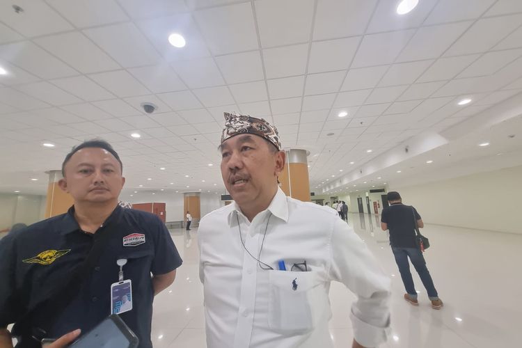 Direktur Utama PT Angkasa Pura II (Persero) Muhammad Awaluddin saat ditemui di Bandara Kertajati, Jawa Barat, Rabu (18/10/2023).