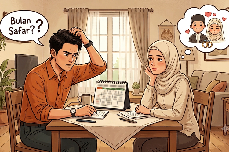 Benarkah Dilarang Menikah di Bulan Safar? Ini Penjelasan Hadits dan Pendapat Ulama