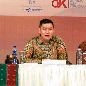 Presiden Direktur PT Mark Dynamics Indonesia Tbk Ridwan Goh.