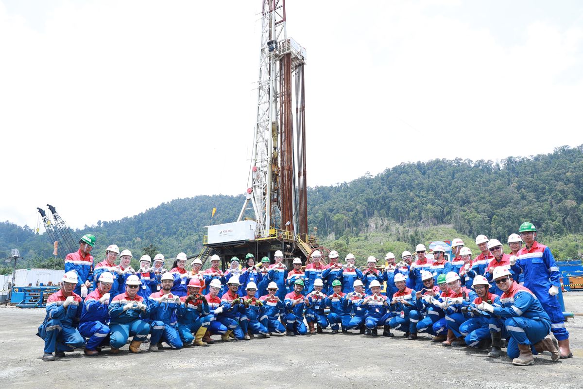 PHE disebut menemukan cadangan gas baru di Sulawesi.