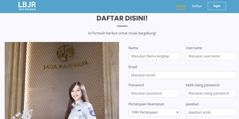 Syarat dan link daftar lowongan kerja magang Jasa Raharja bulan Juni 2022