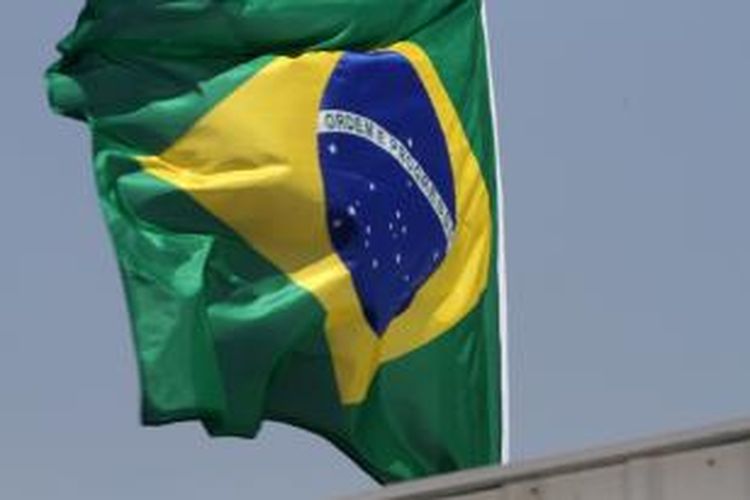 Bendera Brasil.