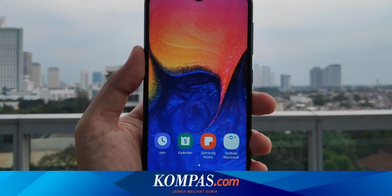 Melihat Samsung Galaxy A10 Lebih Dekat Halaman All Kompas Com