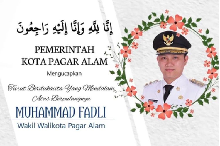 Wakil Walikota Pagaralam Muhammad Fadli.