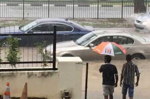 Singapura Dilanda Banjir akibat Hujan Lebat