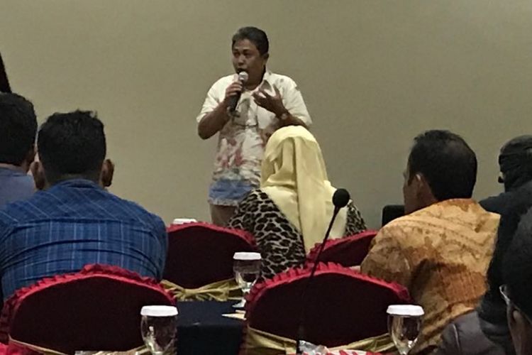 Aktivis pembela penghuni rumah sengketa dengan TNI Aa Auliansyah