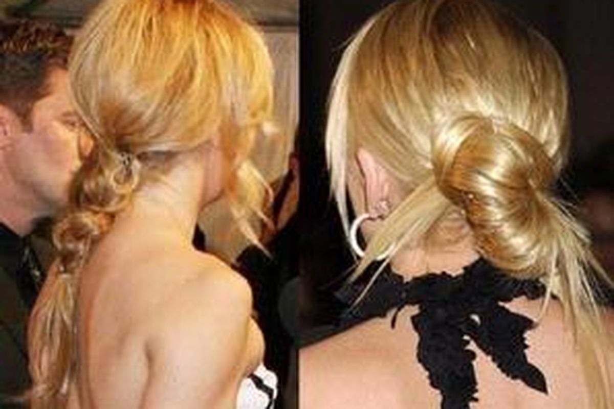 Kate Hudson (kiri) dan Sharon Stone (kanan).