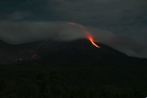 Gunung Lewotobi Pagi Ini Luncurkan Guguran Lava Sejauh 1,5 Km