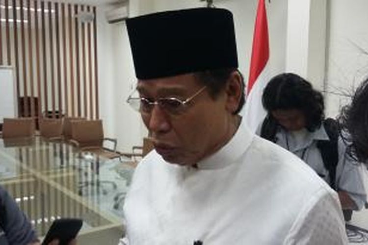 Ketua Umum DPP PPP hasil Muktamar Jakarta, Djan Faridz, saat ditemui di Kantor DPP PPP, Jalan Diponegoro, Jakarta Pusat, Selasa (21/7/2015).