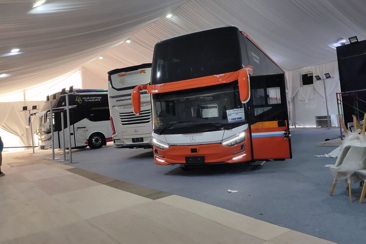 Persiapan Karoseri Laksana di GIIAS 2025